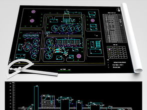 污水厂CAD平面图设计 编号19189598图纸解析与下载指南
